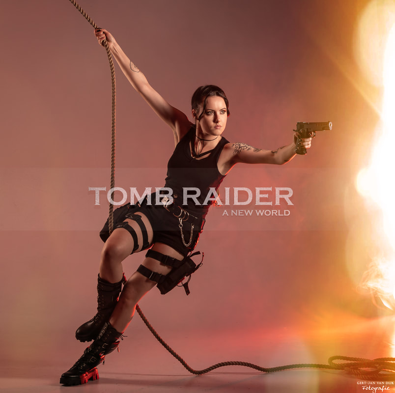 Tomb Raider fotoshoot